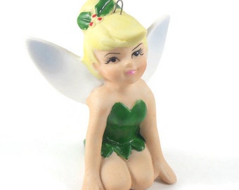 miniature tinkerbell figurines