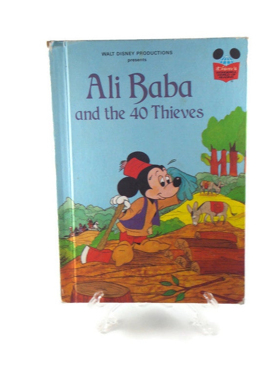 Walt Disney's Ali Baba and the 40 Thieves Hardcover Book - Etsy Finland Walt Disney's Ali Baba and the 40 Thieves Hardcover Book - Etsy Finland