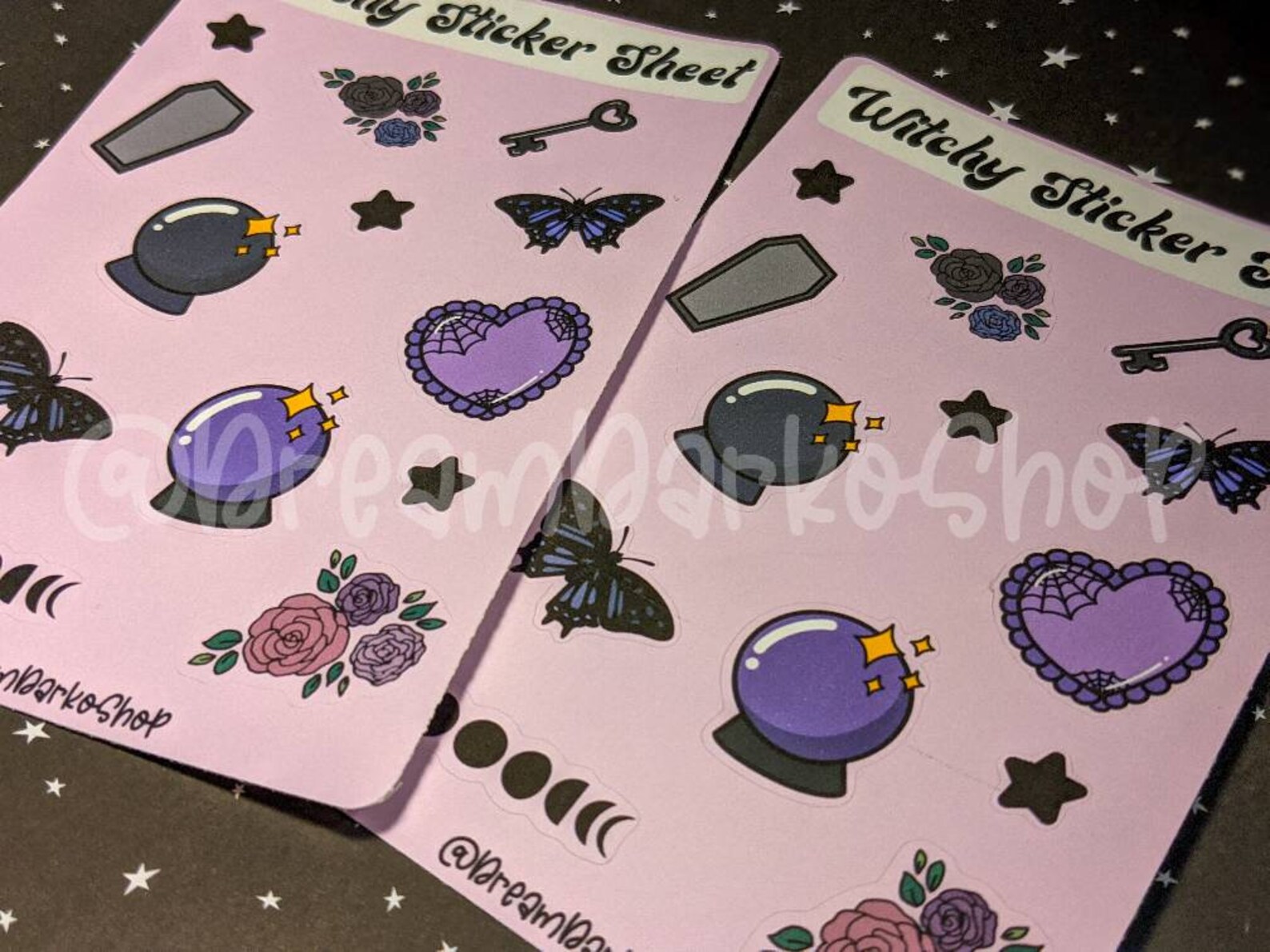 Witchy Sticker Sheet | Etsy