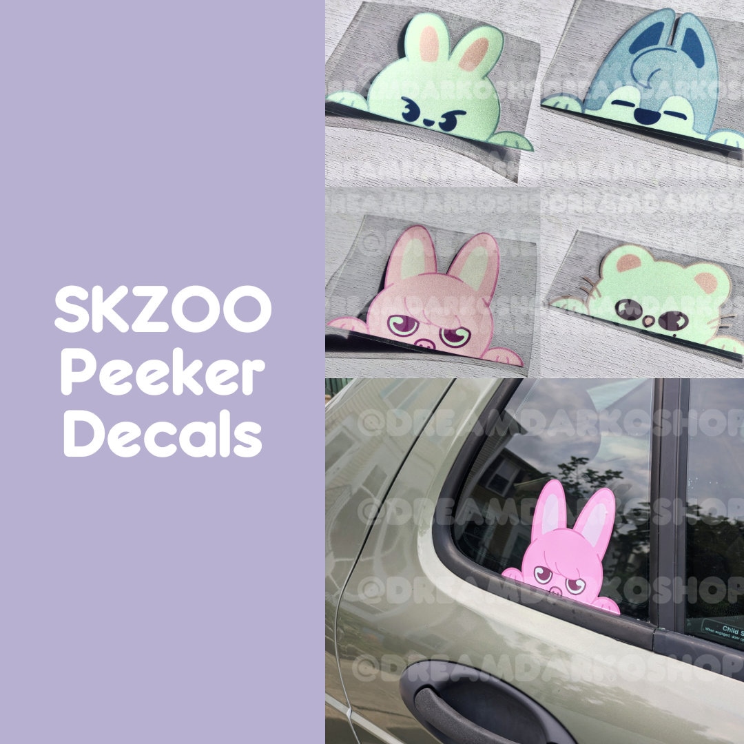 SKZOO Car Peeker Decals Etsy