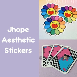 J.hope Aesthetic Stickers