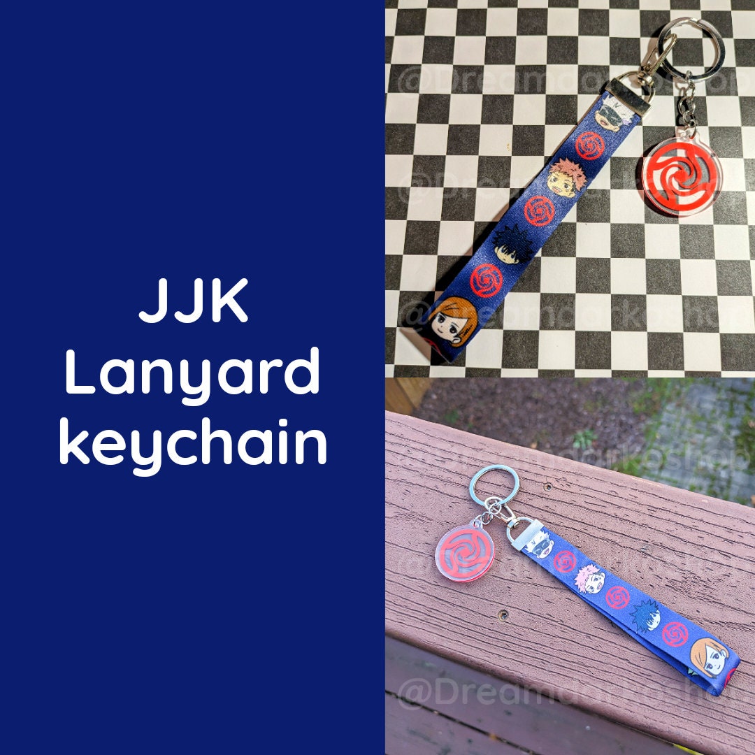 Lanyard Keychain Jujutsu Kaisen (Variants Available) – House Of Fandom