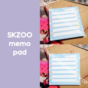 SKZOO memo pads