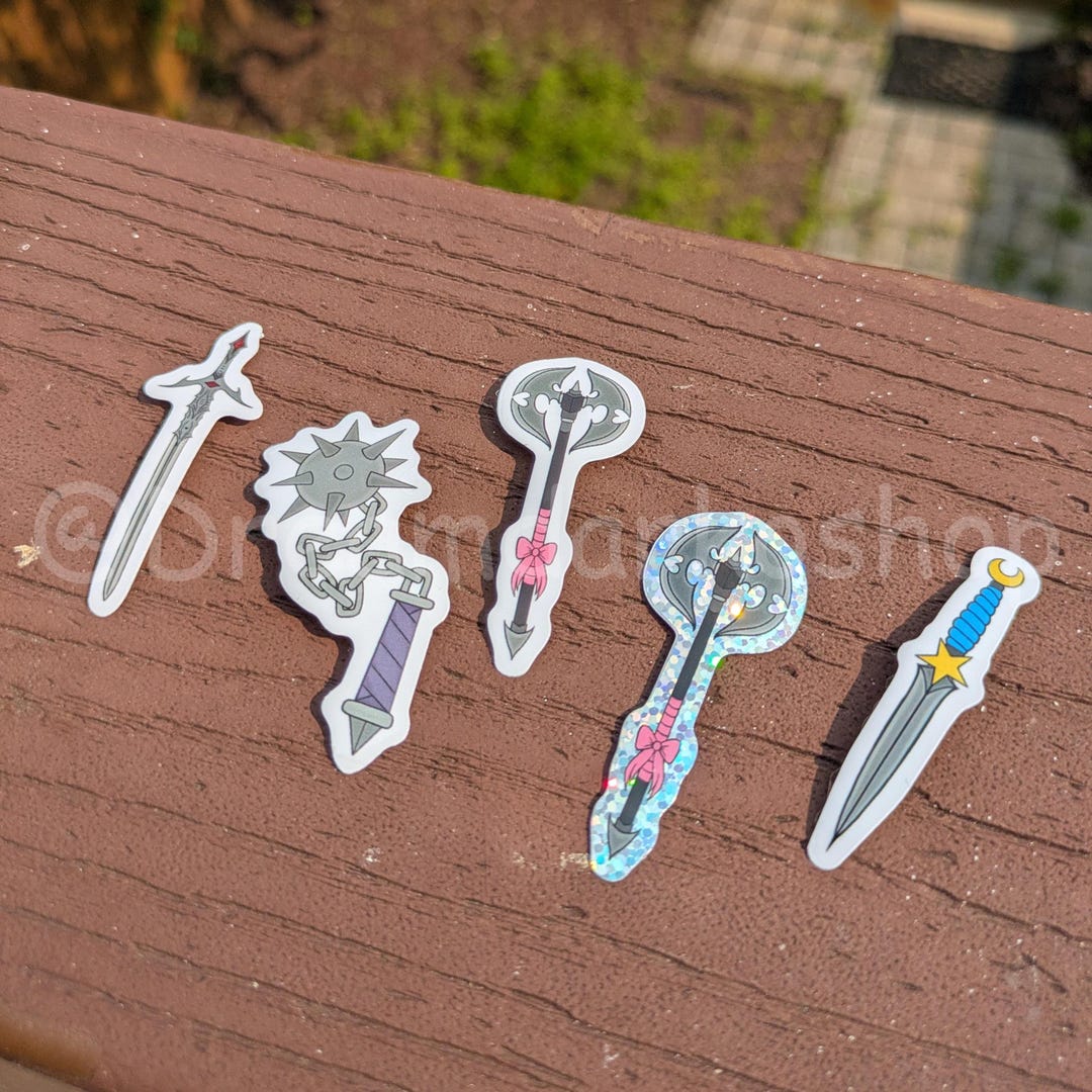 Small Sticker Gun Mini Weapon Stickers - Etsy