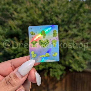 Green Guy group Sticker
