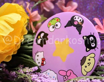Hello Critter friends Pocket Mirror