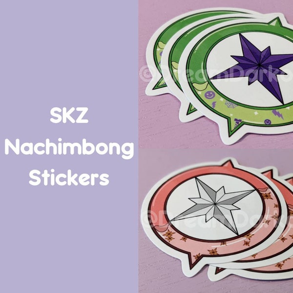 SKZ nachimbong stickers