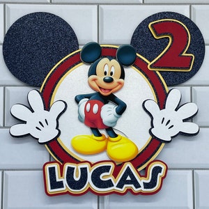 Mickey Mouse Cake Topper