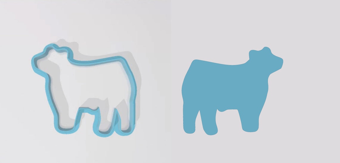 Show Livestock Cookie Cutter Fondant Cutter Clay Cutter Etsy