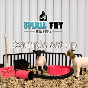 Show Livestock Lamb/Goat Accessories (Compatible with Litter Buster Show Toys)