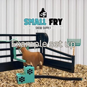 Show Livestock Steer Accessories (Compatible with Little Buster Show Toys)