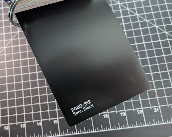 3M 2080 Series Vinyl Wrap Film Satin Black