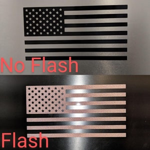 Amerikanische Flagge reflektierender Vinyl Aufkleber Aufkleber