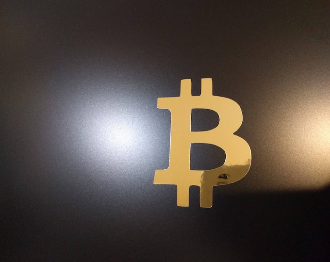 BitCoin Logo Vinyl Decal Sticker