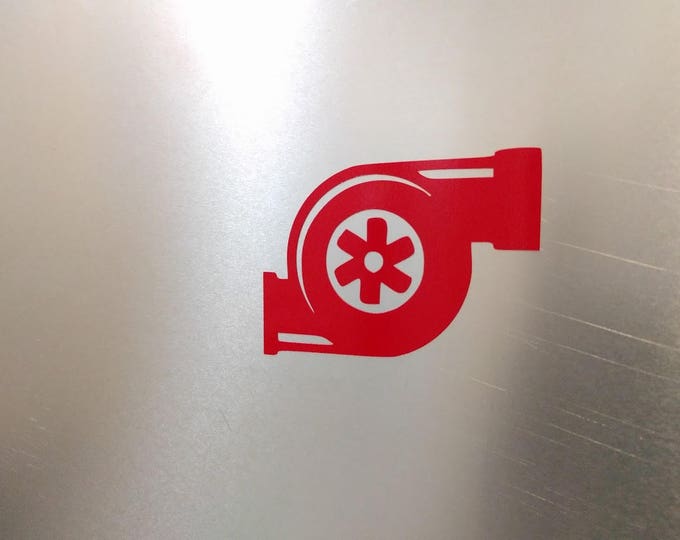 Turbo Vinyl decal sticker