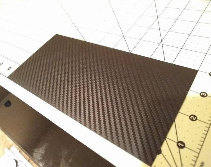 3M 2080 Black Textured Carbon Fiber