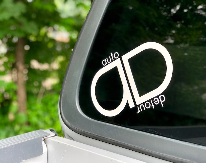 Auto Detour Vinyl Decal Sticker