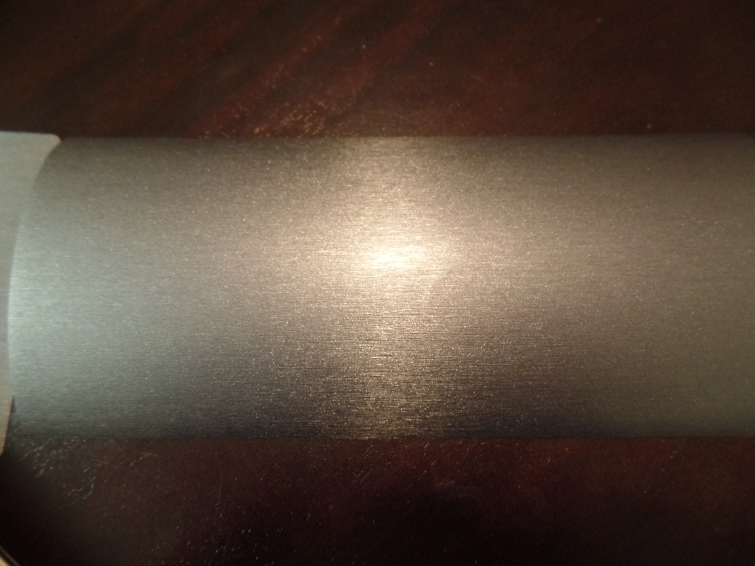 3M 1080 Series Brushed Steel Vinyl Wrap Sample Piece 4x 8 inches