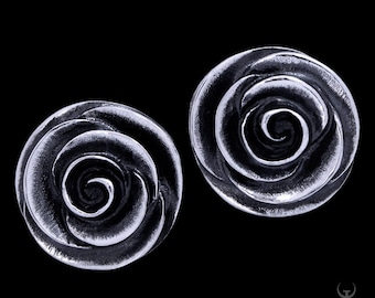 Rose Studs 'Venus' Earrings, Witchy, Pagan, Goddess, Occult Jewelry