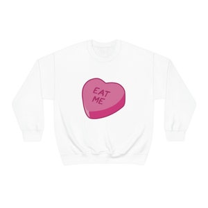 Candy Heart Unisex Heavy Blend Crewneck Sweatshirt