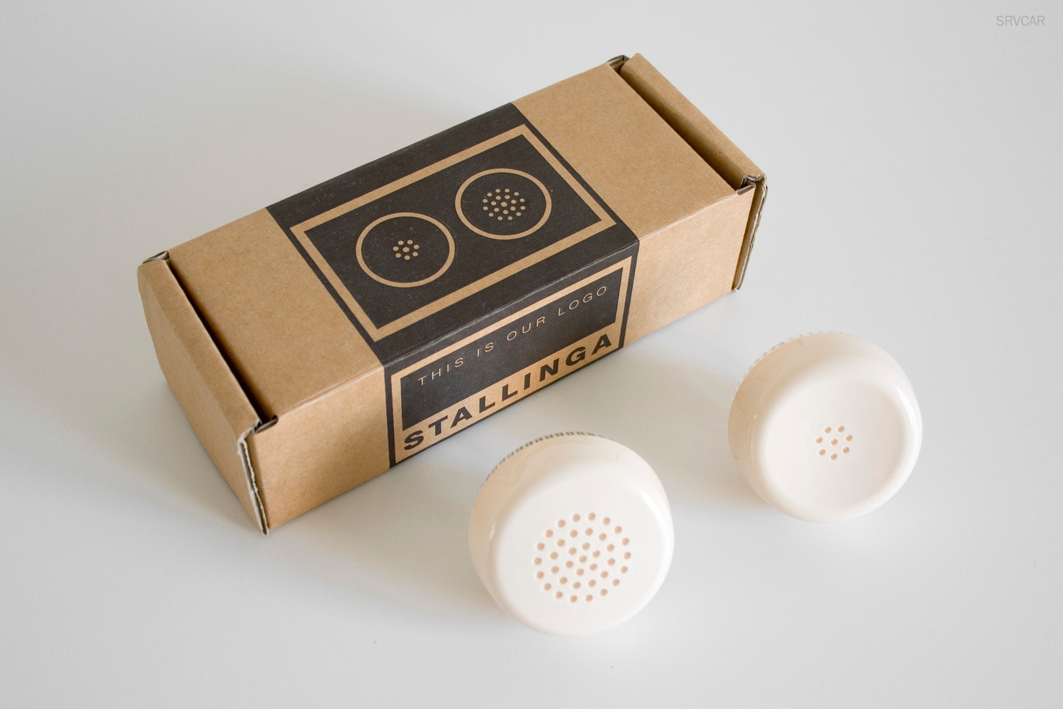 The Taste Of Talking vintage 1991 Henk Stallinga salt and pepper shakers unused in original box part of art collection MoMA New York