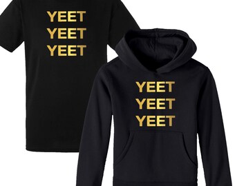 Kids YEET Gaming Hoodie/T-shirt YouTuber Hoody Twitch Merch Gamer Trui Vlogger Jongens Meisjes Jumper Trui Hoodie Verjaardagscadeau Tee