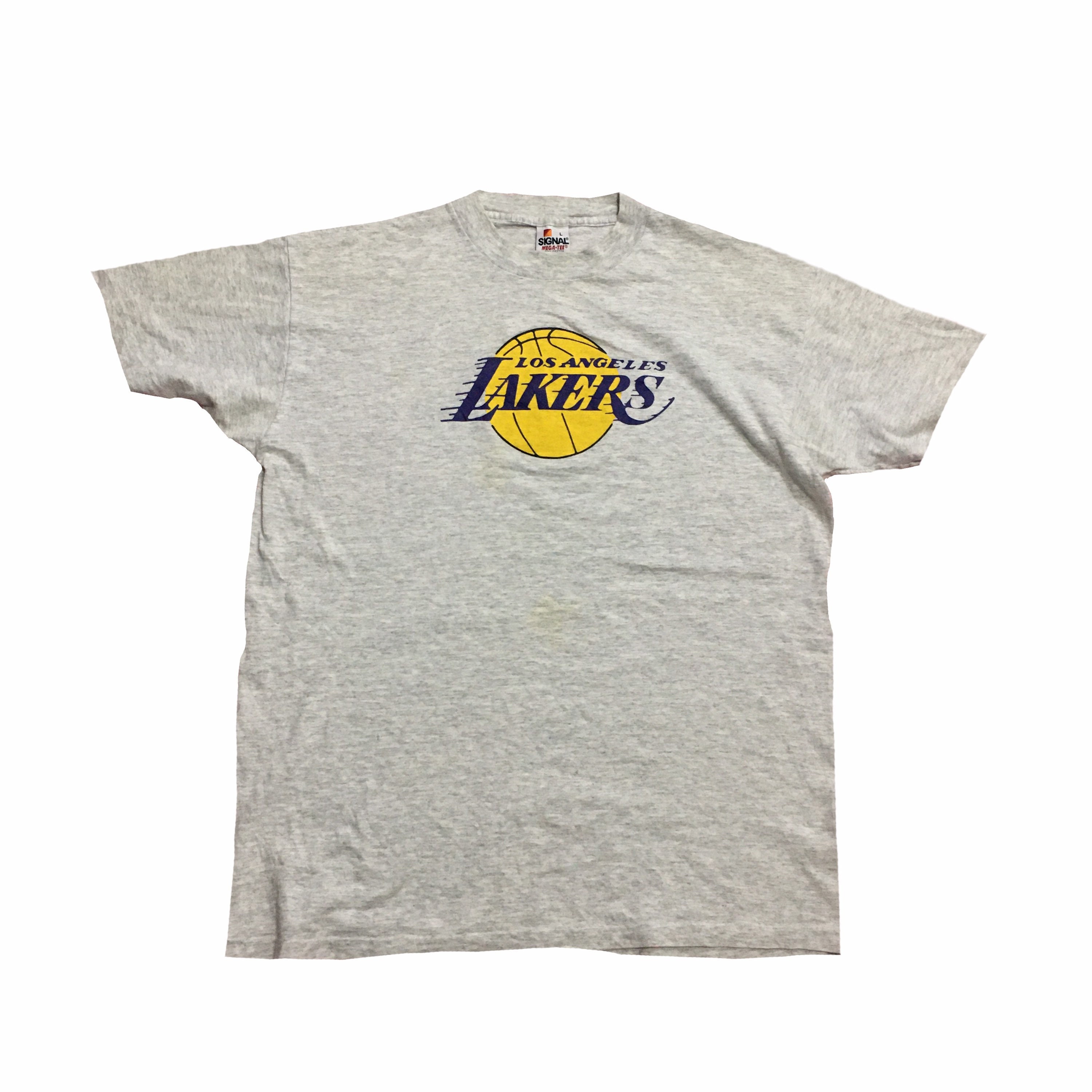 Vintage 90s LA Lakers team T shirt Etsy