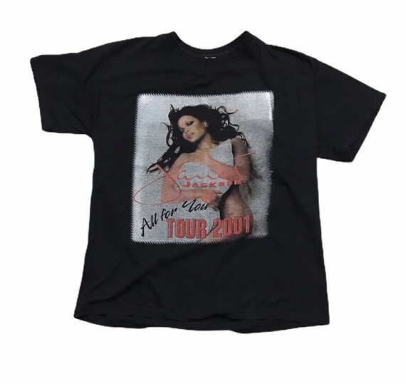 Vintage 2001 Janet Jackson tour Tee