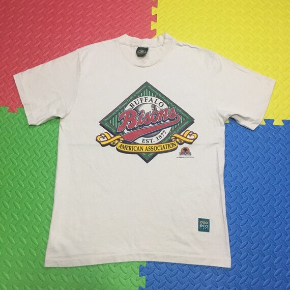 Vintage 90s Buffalo Bisons t shirt