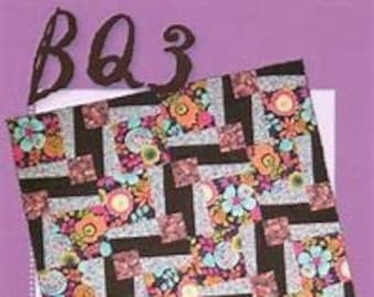 BQ3 Maple Island quilt pattern by Debbie Bowles large block quilt pattern design beginner friendly for large print designs, boy room quilt