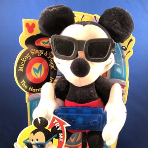 1999 Mickey Mouse Tuney Bopper Doll - Etsy