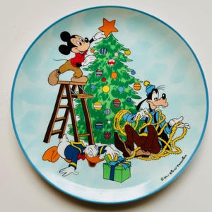 1983 Schmid Disney Christmas Plate