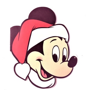 Carte de Noël d'acteur Disney des années 1990