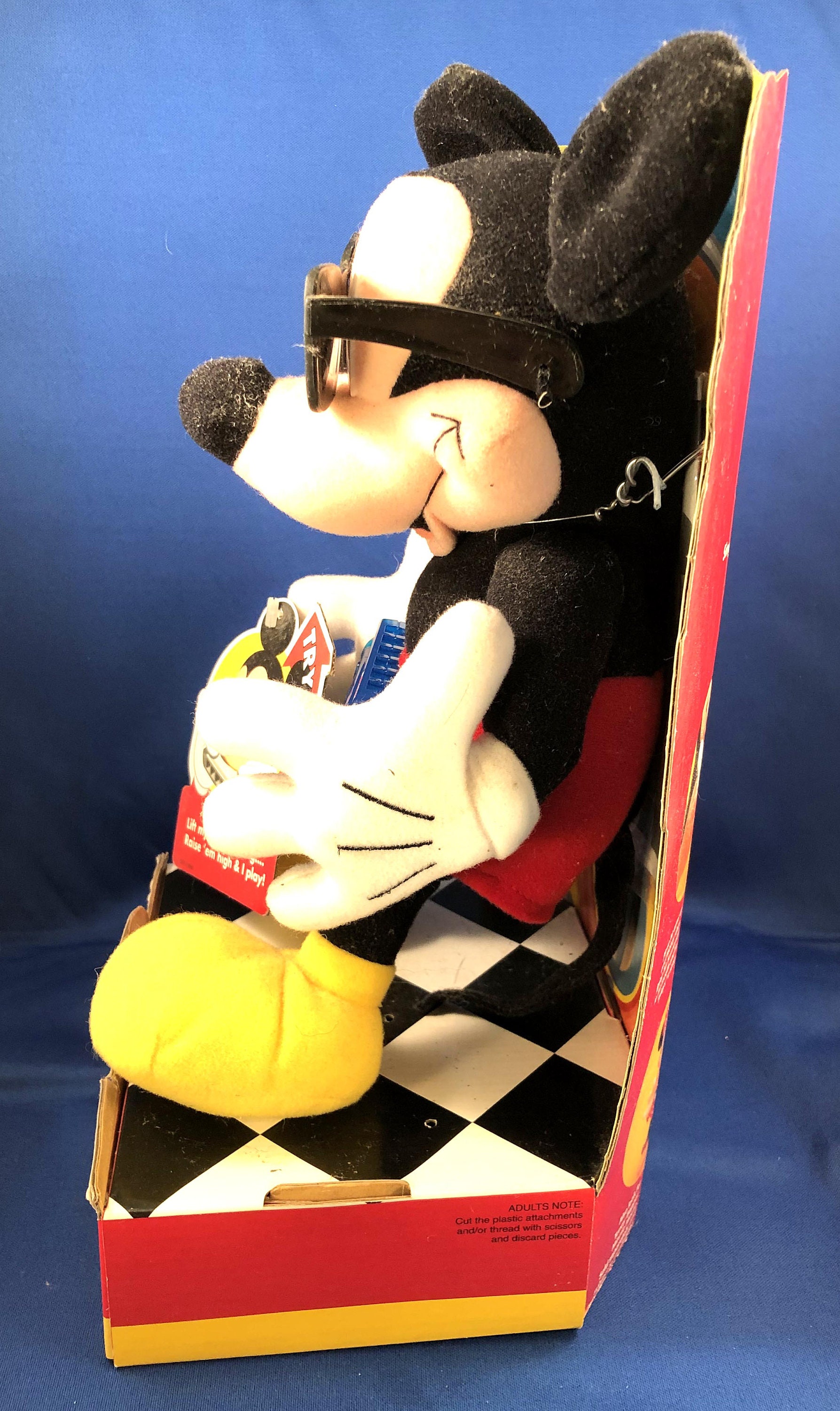 1999 Mickey Mouse Tuney Bopper Doll - Etsy