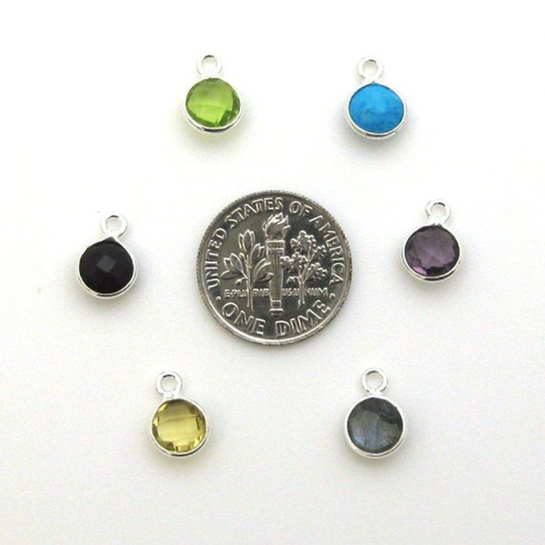 Little Birthstone Necklace Mom Gifts Dainty Family Necklace Gemstone Necklace Three Initial Necklace Mothers Necklace Grandma Jewelry