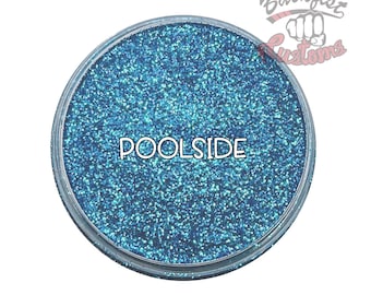 POOLSIDE || Opaque Fine Glitter, Solvent Resistant