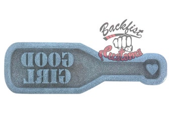 CUSTOM 1/2in Thick GOOD GIRL Paddle Mold 13in x 3.5in || makes 1/2in thick paddle