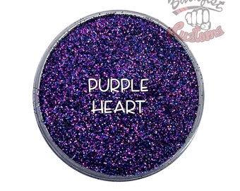 PURPLE HEART  || Opaque Fine Glitter, Solvent Resistant