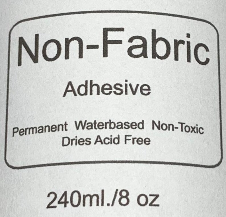 Non-Fabric Glitter Adhesive Shipping may be delayed due to cold weather