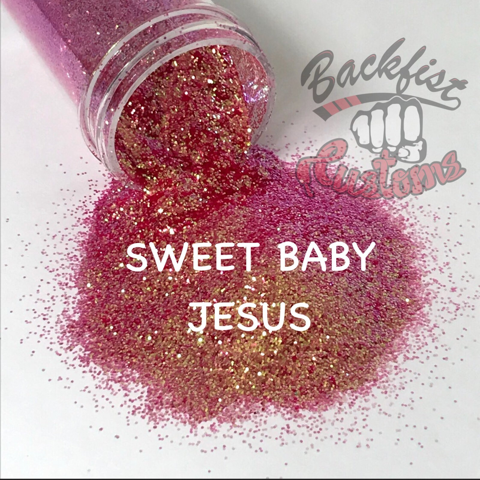 SWEET BABY JESUS Opaque Fine Glitter, Solvent Resistant