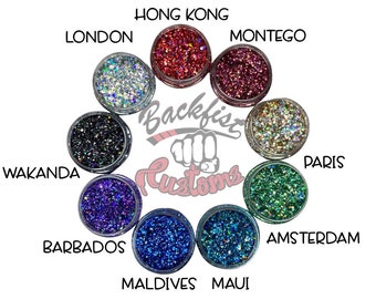 Vacation Series Glitter Package || 9 - 1oz Exclusive Glitters