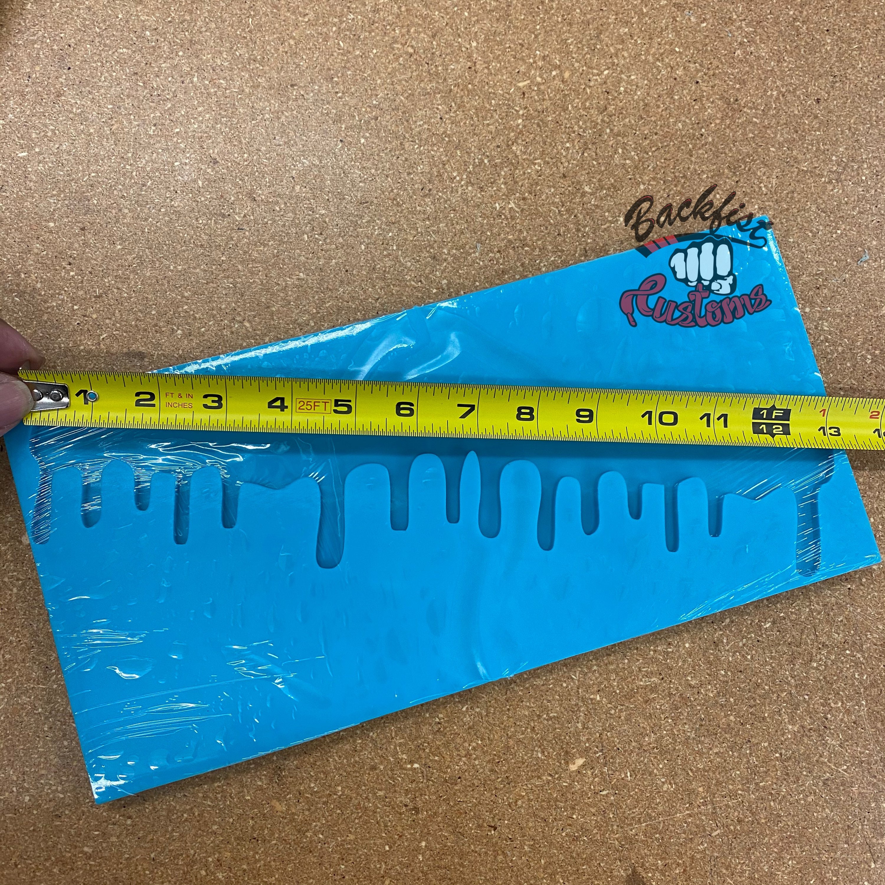 CUSTOM DRIP mold 12in long