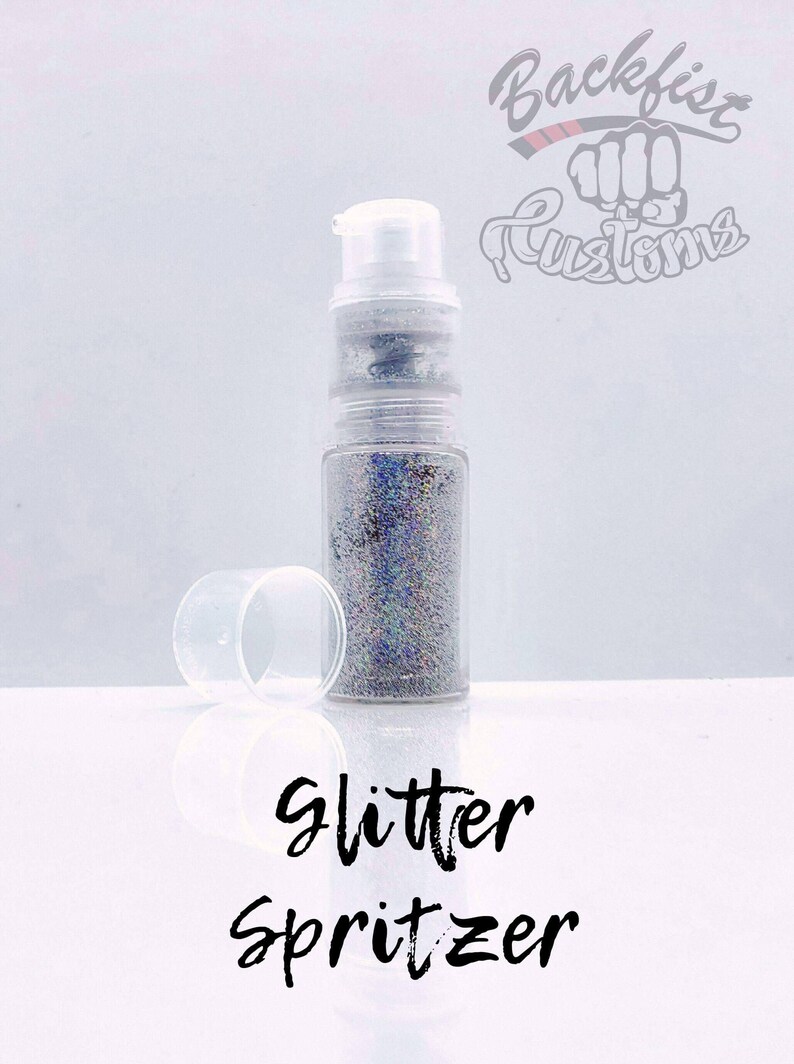 GLITTER SPRITZER Empty or Prefilled With Mini Bling or Etsy