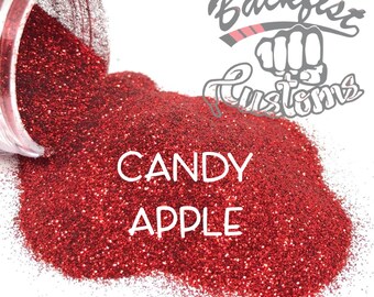 CANDY APPLE  || Opaque Fine Glitter, Solvent Resistant