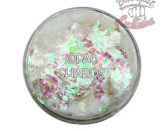 OPAL SHARDS  || Chunky Mix Holographic Broken Shards of Glitter