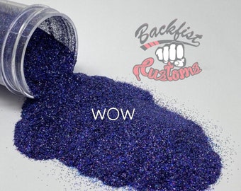 WOW || Opaque Holographic Fine Glitter, Solvent Resistant