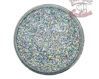 SUPER BLING  || Opaque Chunky Glitter, Solvent Resistant