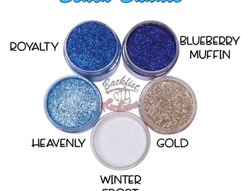 Beach Glitter Bundle || 5 - 1oz Glitters