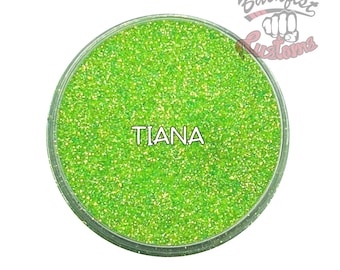 TIANA  || Transparent Fine Glitter, Solvent Resistant