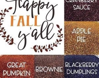 HAPPY FALL YALL Glitter Package || 5oz Total